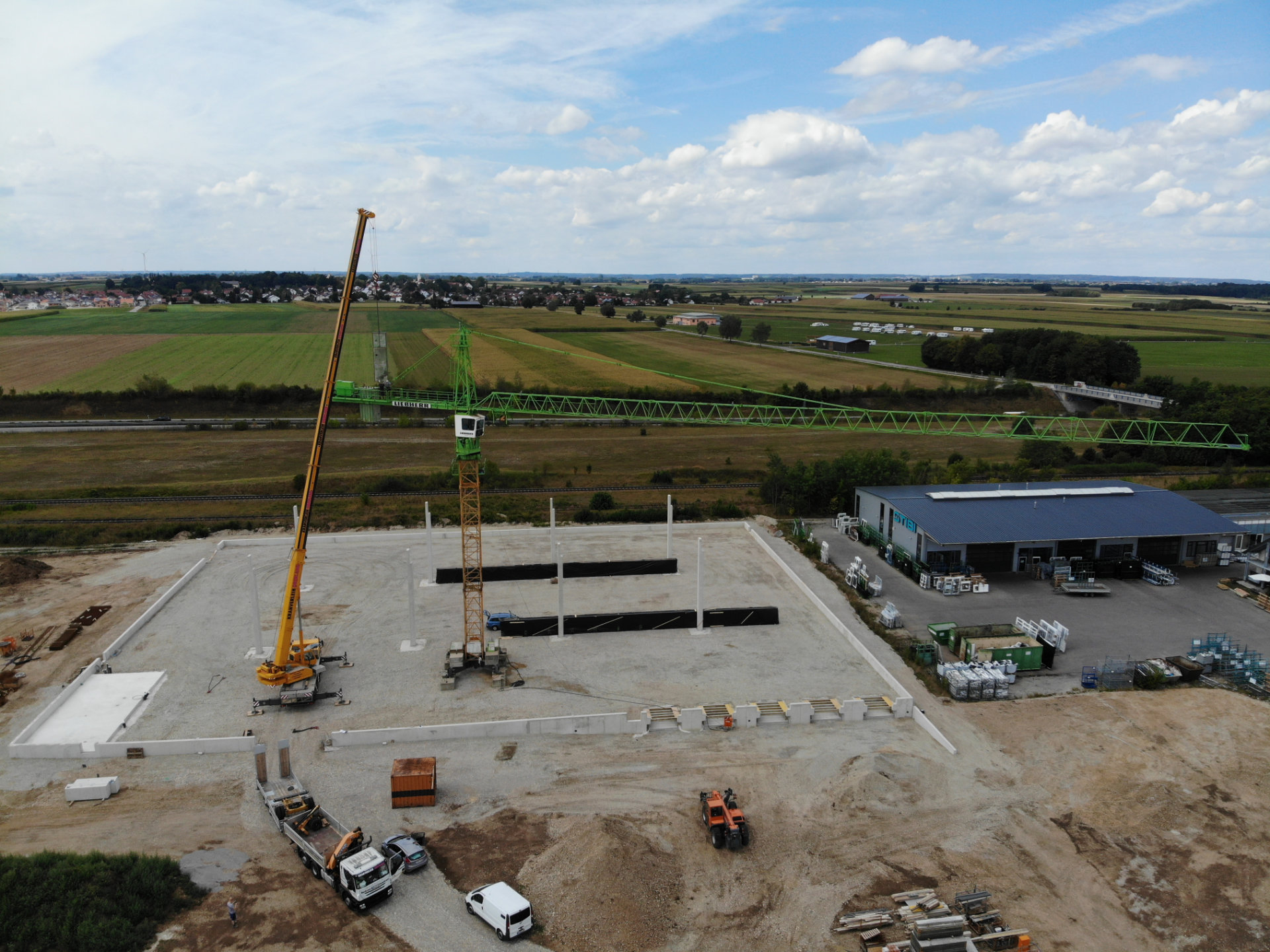 Liebherr 140 EC-H Montage