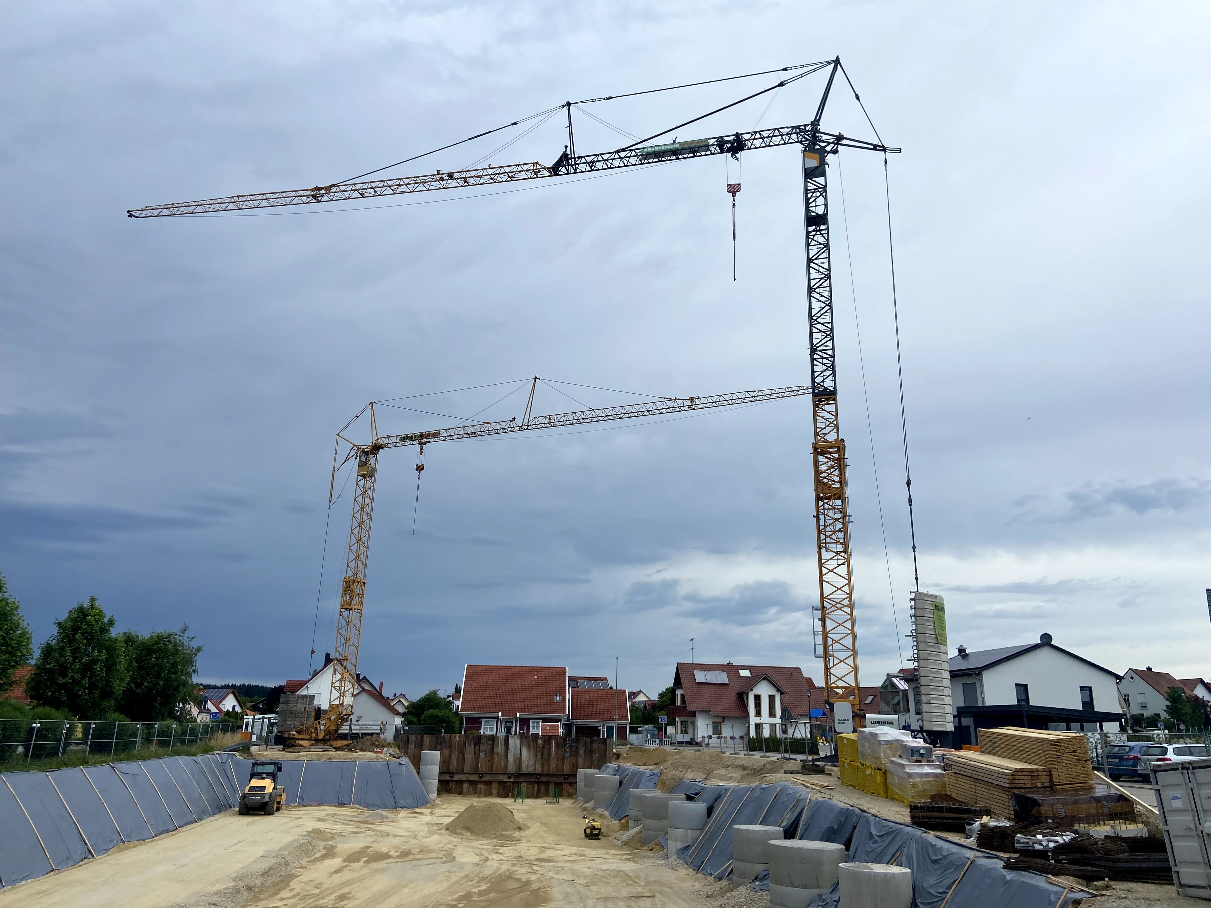 Liebherr 50K und 81K.1 in Mauern